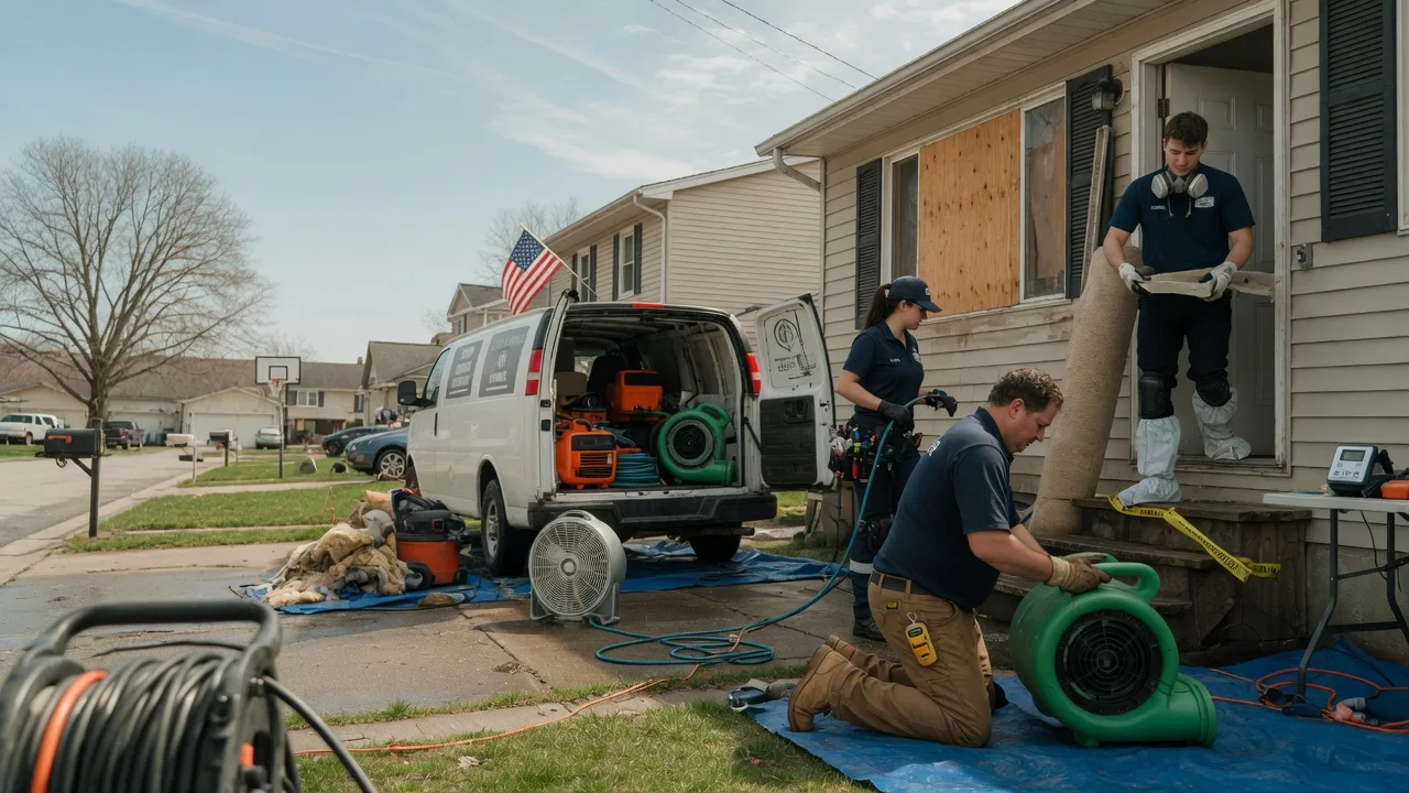 Water Damage Restoration in Auxier, KY near me